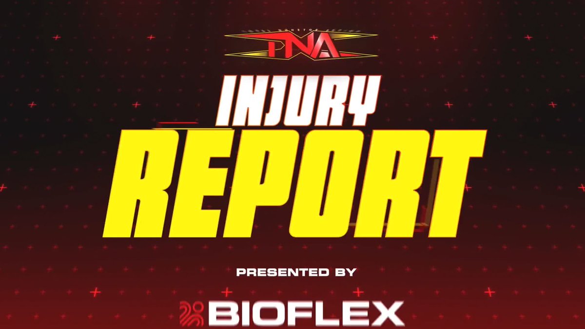 The TNA Bound For Glory Injury Report brought to you by BIOFLEX. WATCH #TNABoundForGlory on TNA+: