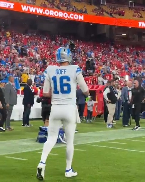 Jared Goff &amp; the Detroit Lions looking for their fifth straight win. DETvsKC on NBC Stream on NFL+ + Peacock