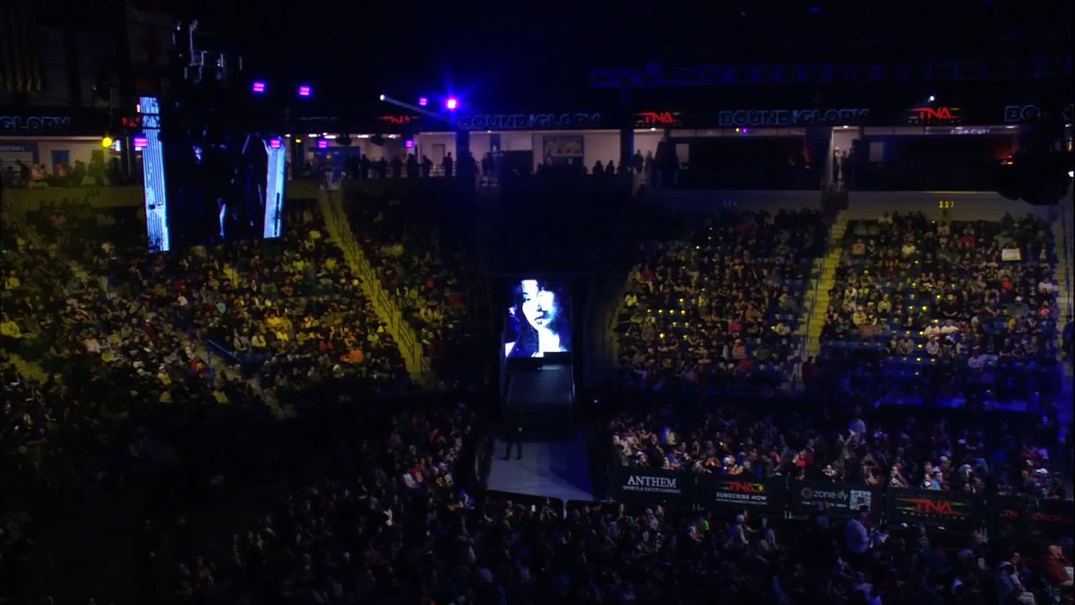 Indi Hartwell's TNA theme is lowkey a banger. #TNABoundForGlory