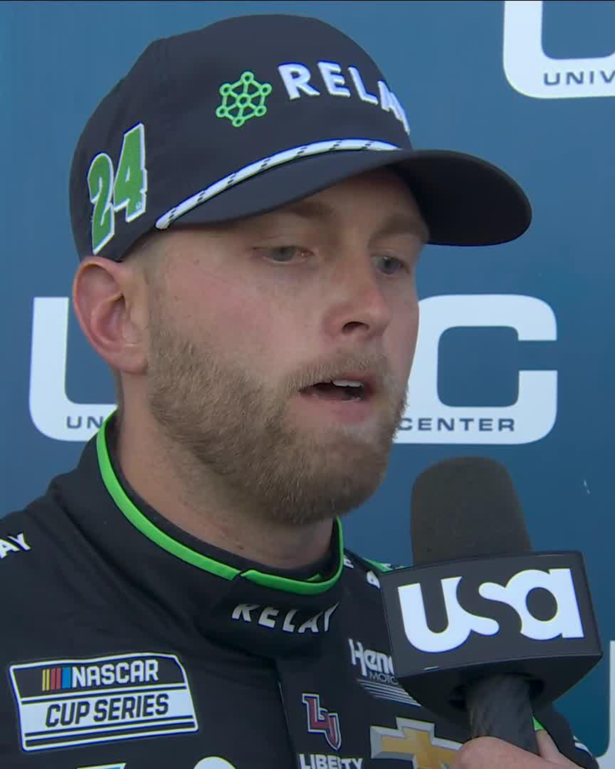 "I'm just devastated." William Byron on the Lap 236 incident with the No. 10.