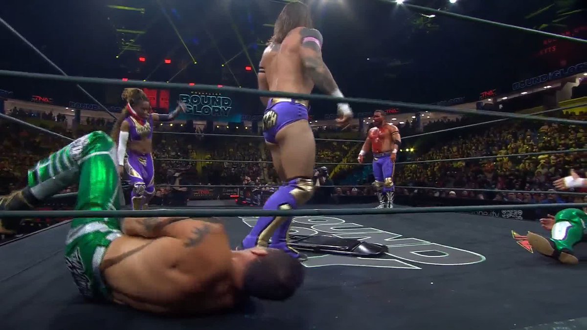 .LISH is on a RAMPAGE! WATCH #TNABoundForGlory on TNA+: