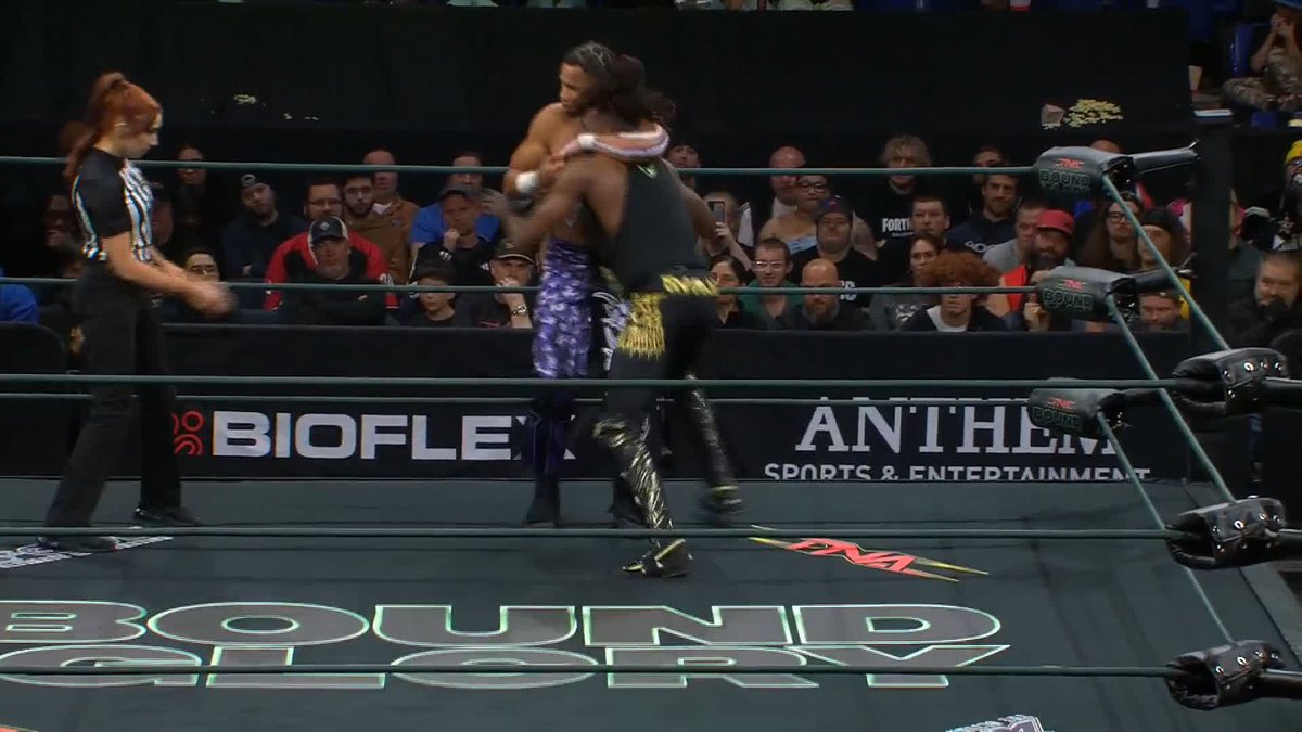 Fasten your seatbelts! LEON SLATER Je’Von Evans WATCH #TNABoundForGlory on TNA+: