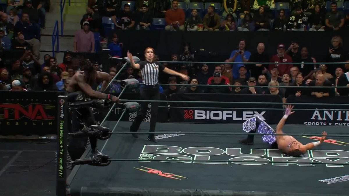 THAT was CLOSE! Je’Von Evans LEON SLATER WATCH #TNABoundForGlory on TNA+: