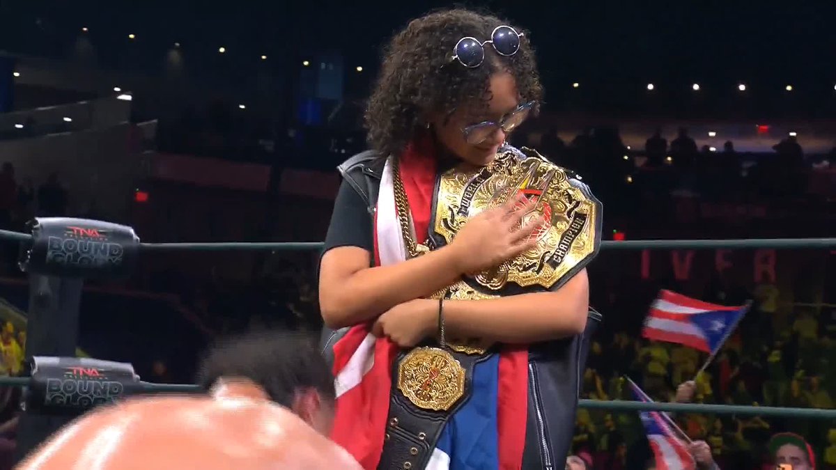 .ELIJAH makes sure NO ONE is taking Mike SANTANA🇵🇷's moment! WATCH #TNABoundForGlory on TNA+: