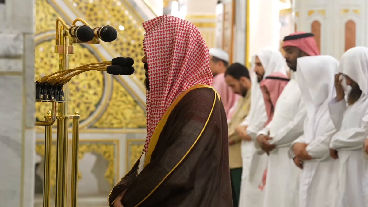 تلاوة فضيلة الشيخ د. #احمد_الحذيفي من صلاة الفجر الاثنين ٢١ ربيع الثاني ١٤٤٧ هـ #المسجد_النبوي #وكالة_شؤون_الأئمة_والمؤذنين