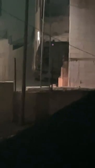 Set to be released in the exchange deal today, Israeli forces raided the homes of Palestinian captives Omar Mowafaq Eid in the village of Deir Jarir, northeast of Ramallah in the central West Bank, and Riyad Al-Amour in the town of Tuqua, southeast of Bethlehem in the southern West Bank, Most likely to threaten their families and warn them against celebrating their loved ones release. - West Bank sources