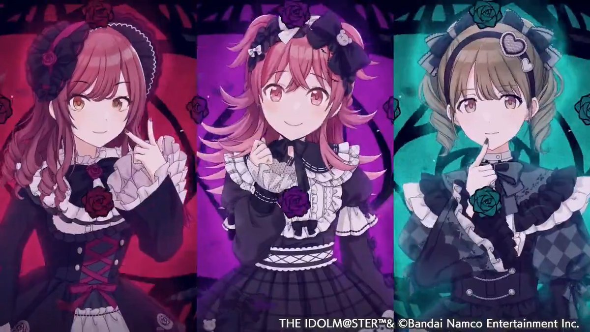 【有償限定 『シャッフリングアクティビティ AUTUMN編』特別アイドルステップアップガシャ】 「シュクレダグロウリア」衣装を着た小宮 果穂さん、大崎 甘奈さん、七草 にちかさんの思い出アピール演出をご紹介しますよ~ とっても可愛いので、ぜひ見てくださいね♪ #シャニマス #idolmaster