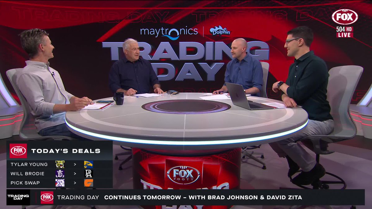 "He can play." Gerard Healy is a fan of Port Adelaide's move to pick up Will Brodie. 📺Watch #TradingDay on Ch. 504 or stream via Kayo Sports