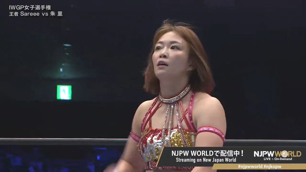 💥KING OF PRO-WRESTLING 2025💥両国大会‼️ IWGP女子選手権試合‼️ 前王者🆚現王者がリング中央真っ向勝負のどつきあい💥 🆚 Sareee × 朱里 #njpwworld で配信中📡 視聴&登録⏩「NJPW WORLD」で検索 #NJPW #njkopw