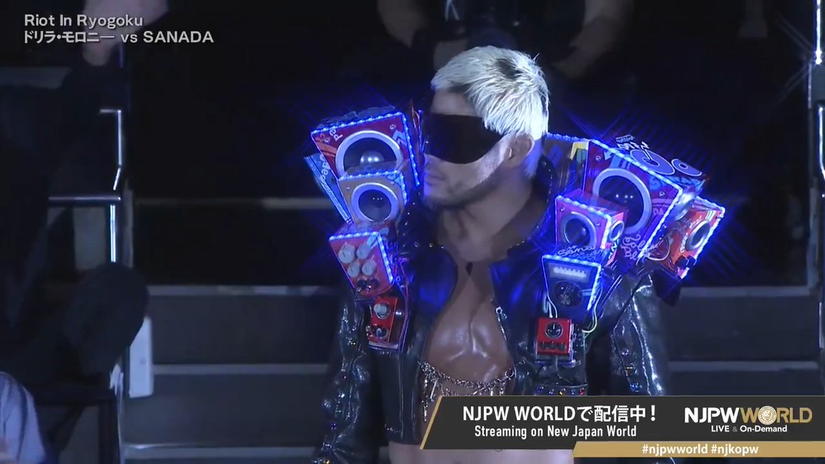 SANADA Illusion in Ryogoku🪄✨🔈 From the profile URL #NJPW #njpwworld #njkopw