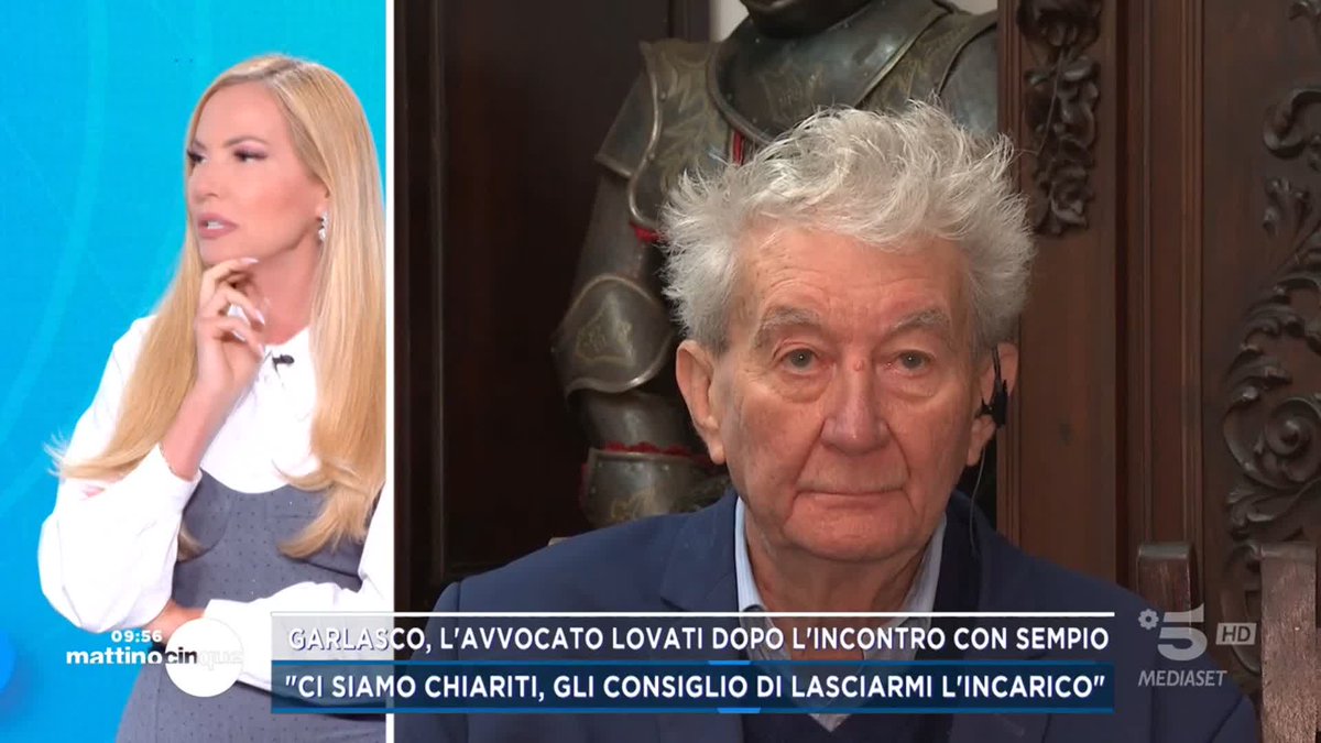 #Garlasco, in diretta l'avvocato Lovati dopo l'incontro con Andrea Sempio "Gli consiglio di lasciarmi l'incarico" #Mattino5