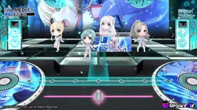 【予告】 📢明日10月14日(火)12:00 〜 「The MEDLEY in 2025 Oct.」イベント開催🎊 イベント限定クラブアイテムが登場！ カスタマイズしたステージでライブを楽しもう💙✨ #D4DJ #グルミク