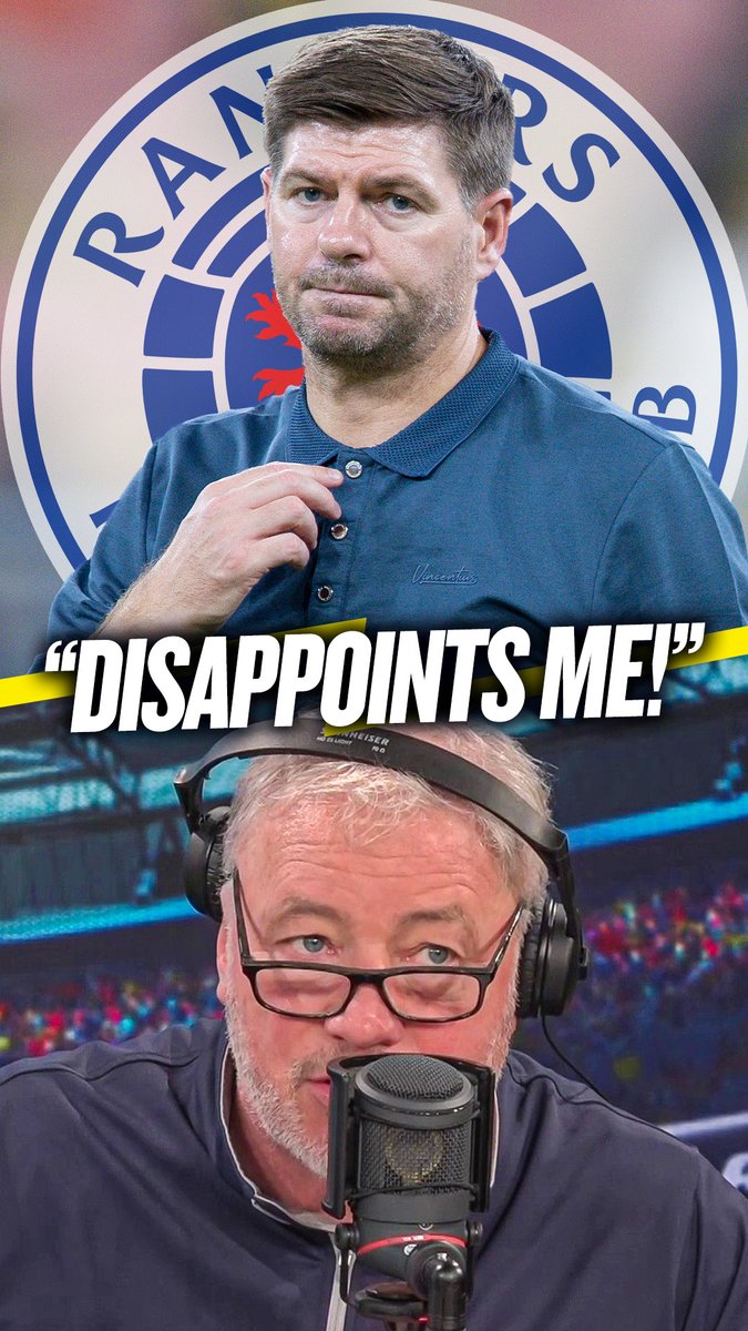 😫 "It disappoints me!" 🤔 "If it's a financial decision, I don't know... I think the job would very much appeal to him!" Ally McCoist reacts to Steven Gerrard rejecting the chance to return to #RangersFC! ❌
