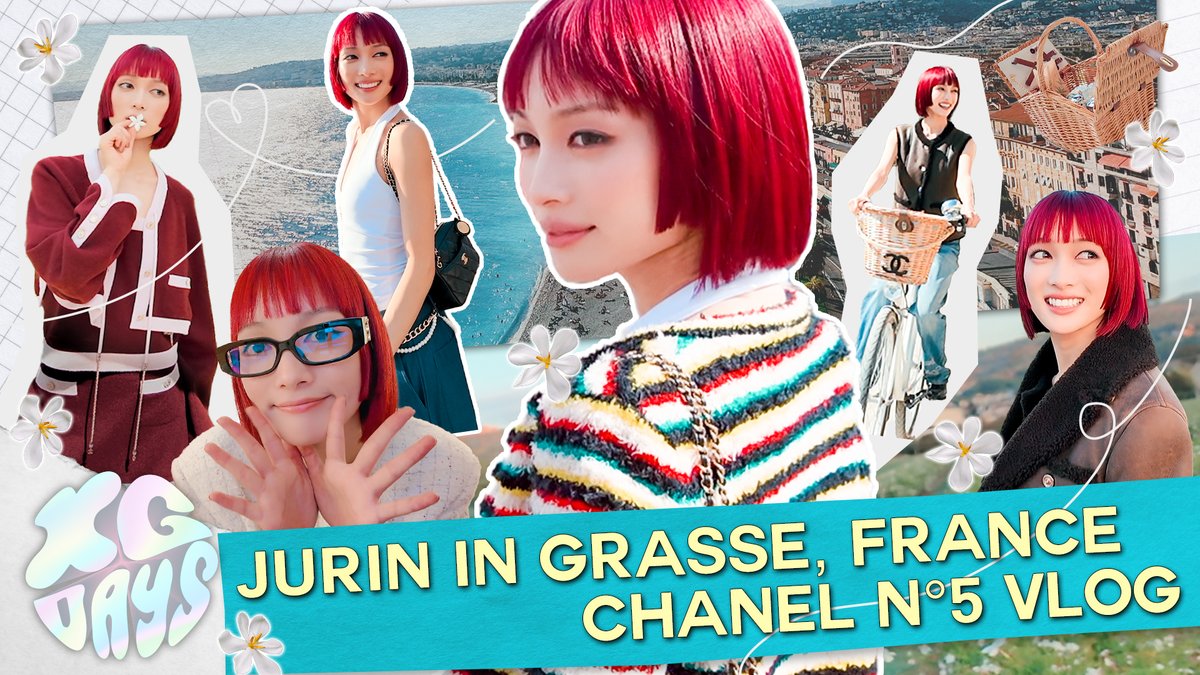 XG DAYS #47 (JURIN in Grasse, France | CHANEL N°5 VLOG) 🎥 #XG #JURIN #XGDAYS