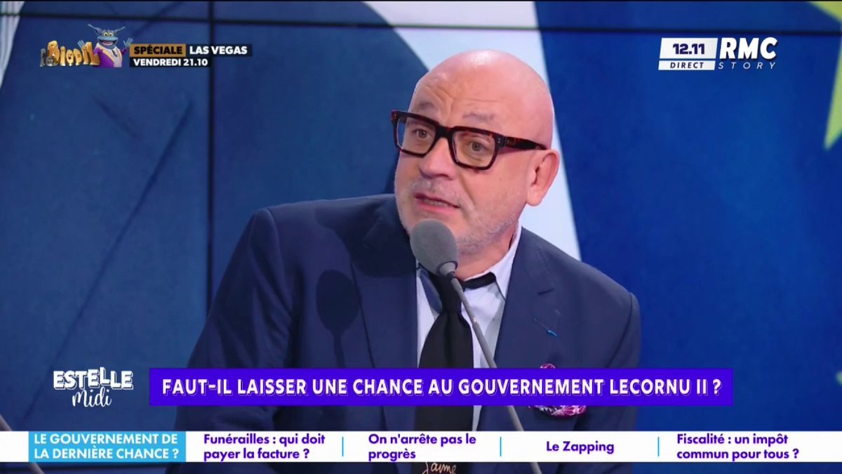 🏛️ Doit-on donner une chance au gouvernement Lecornu II ? 🎙️ frédéric hermel🇫🇷 : "Aujourd'hui, j'aimerais être Américain et pas Français ! Je vois une énorme différence entre nos petits comptes d'épicier et à côté, t'as les Américains qui font la paix dans le monde !" #EstelleMidi
