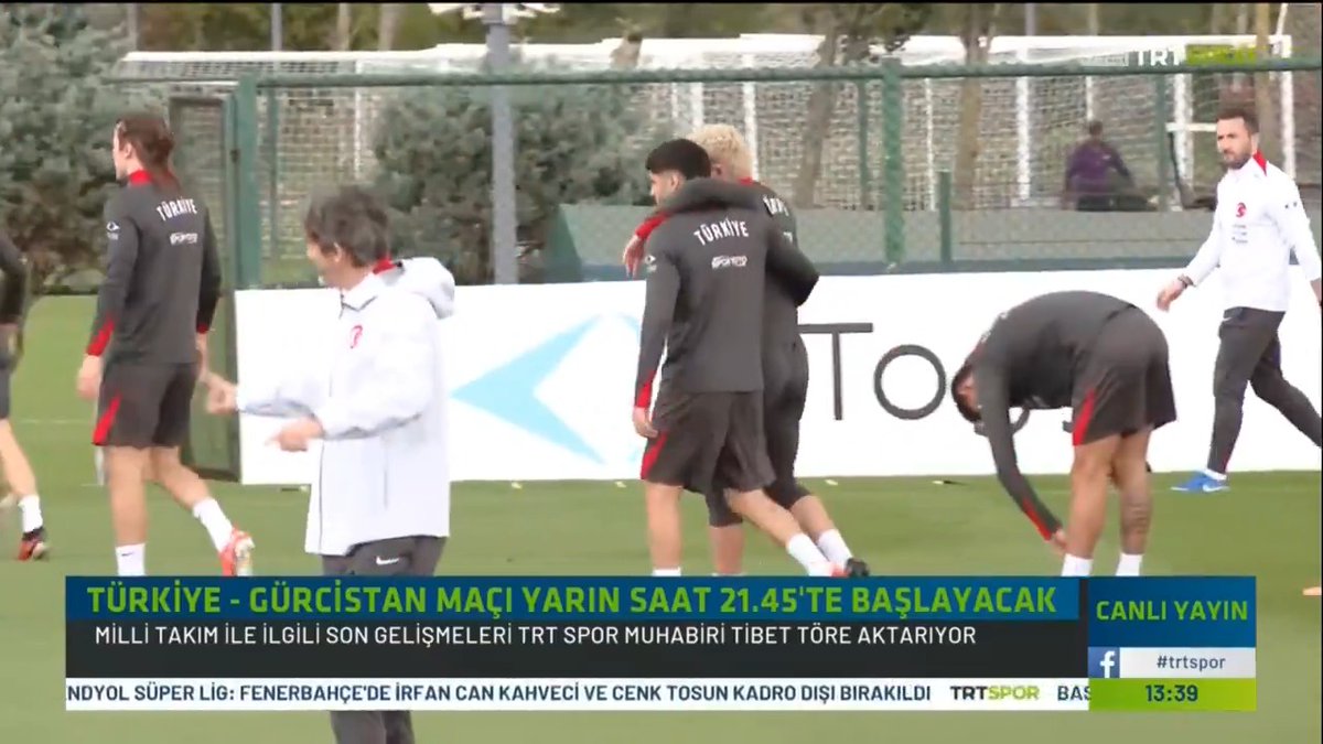 🇹🇷 Bugünkü Milli Takım idmanında aslanlarımız.