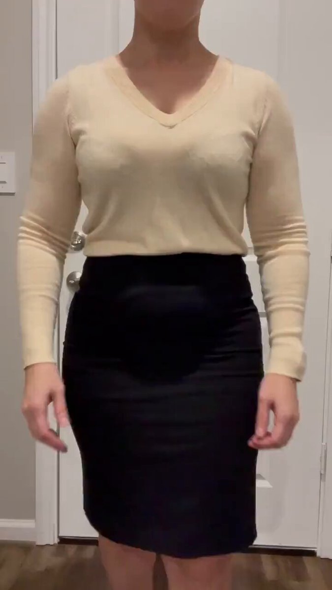 An #frum woman undressing