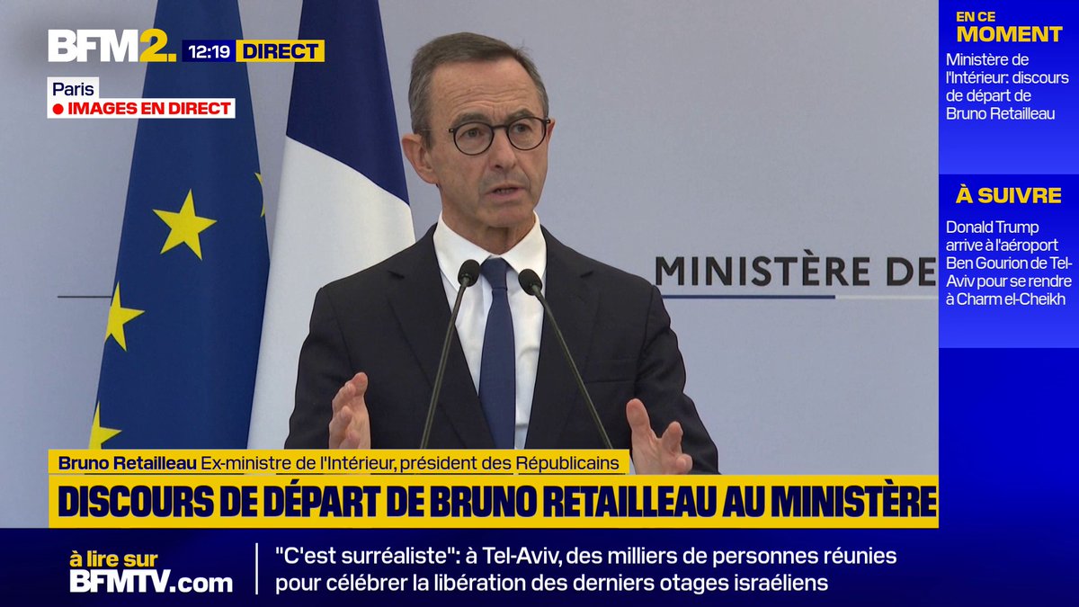 Bruno Retailleau : "J'en ai trop vu pour me taire (...) trop de victimes qui ont été oubliées. il faudra une révolution pénale" #BFM2
