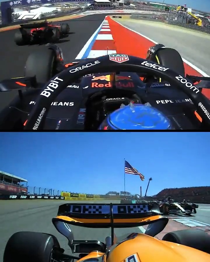 At last year’s race, Charles Leclerc became the 1st driver to ever lead after Lap 1 from outside the front row in Austin