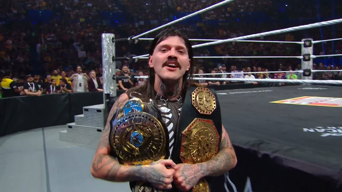 That was dirty... 😮💨 Dominik Mysterio is STILL your Intercontinental Champion!