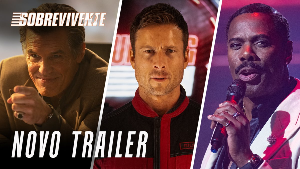 Para sobreviver, é preciso jogar o jogo! Glen Powell está em O Sobrevivente, o novo filme de Edgar Wright, que chega aos cinemas em 20 de novembro.