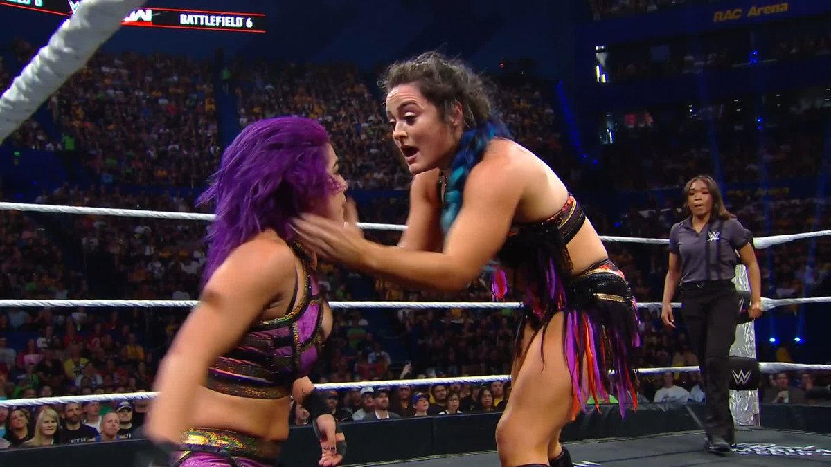 Lyra Valkyria just woke up a side of Bayley we've never seen! 👀