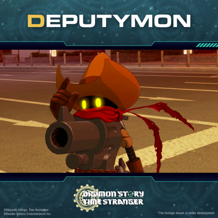Deputymon Level: Champion Type: Mutant Attribute: Vaccine #ADAMAS_ConfidentialReport #TimeStranger
