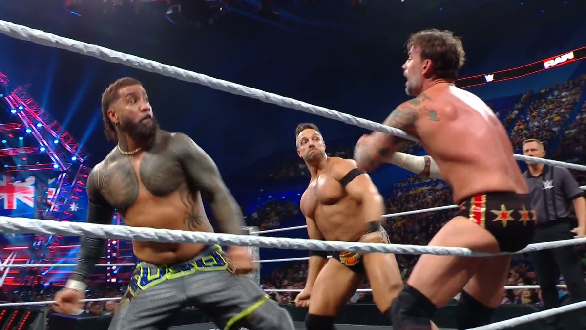 PUNK | KNIGHT | USO Who will leave Australia as No. 1 Contender for the World Heavyweight Championship? 👀
