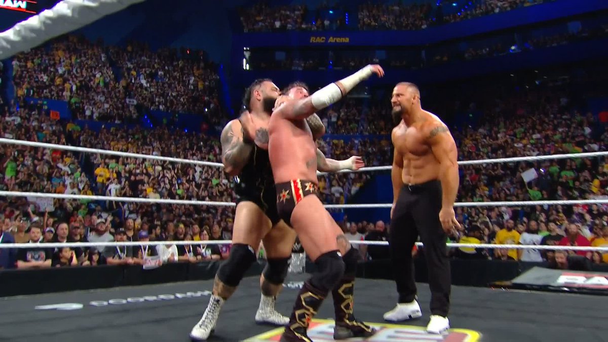 Celebration over. 😤 The Vision reminds CM Punk who he's dealing with.