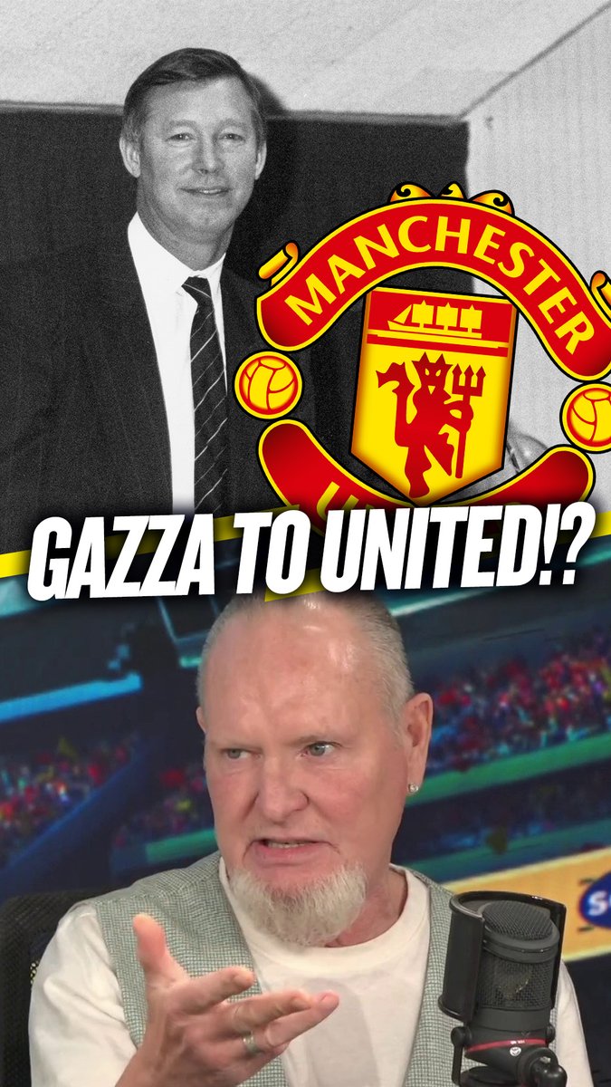 🔴 "Sir Alex rung up, I said I'd definitely sign!" ⚪️ "Then the phone goes and it's Tottenham..." Gazza reveals why he joined #THFC despite telling Sir Alex Ferguson that he'd sign for #MUFC! 👀