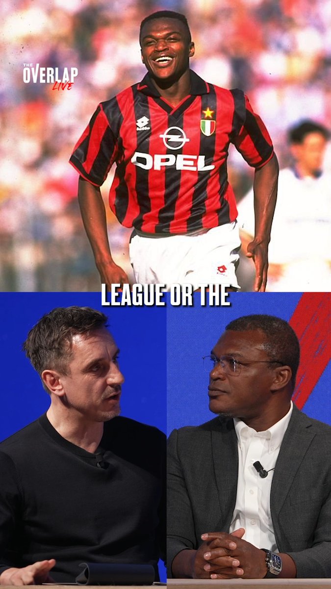 "The Premier League was really more attractive!" 🔥 From France to Italy to England, Marcel Desailly’s seen it all! 👏