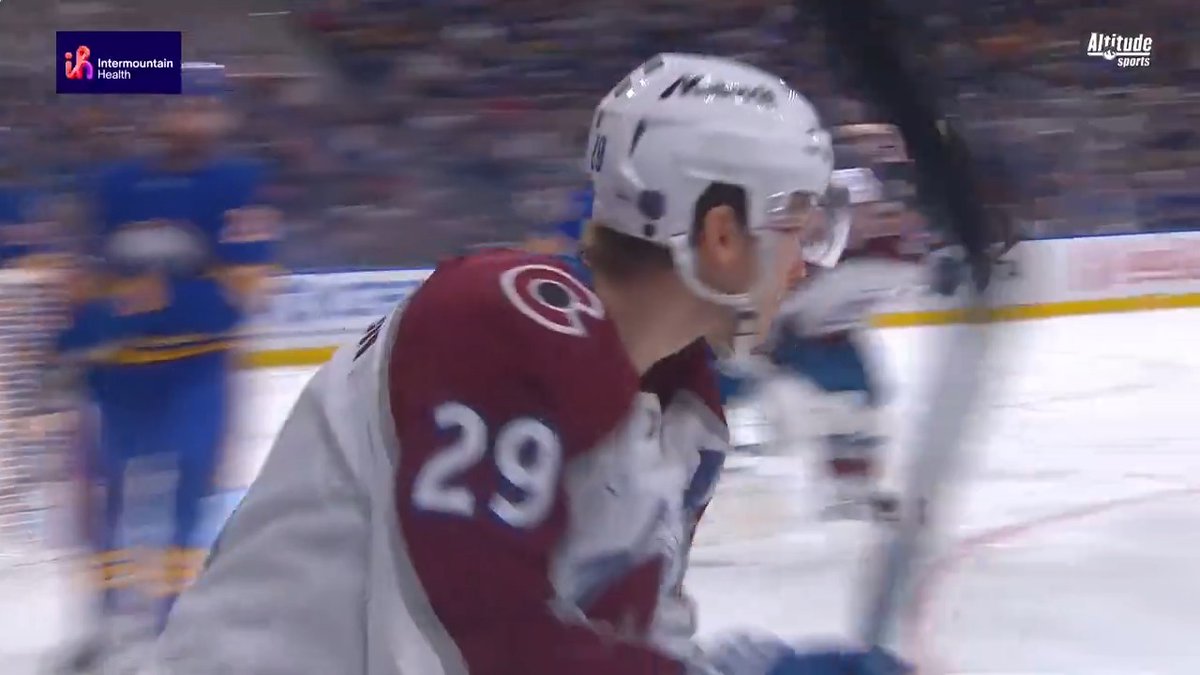WE SEE YOU, NATE ๐ Nathan MacKinnon opens the scoring with a beauty! #NHLFaceOff