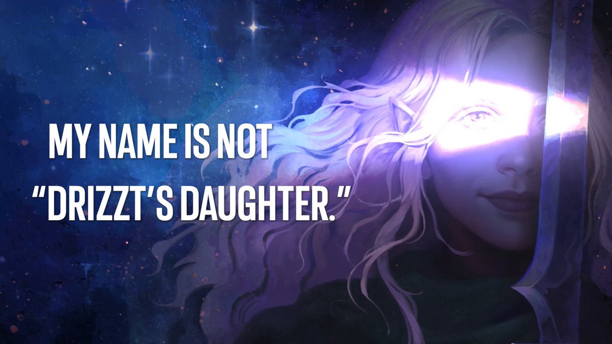 "My name is not Drizzt’s daughter…" Meet Breezy Do’Urden, a fierce, ambitious, and unforgettable new heroine forging her own legacy in The Finest Edge of Twilight, a new series by R.A. Salvatore. Available now.