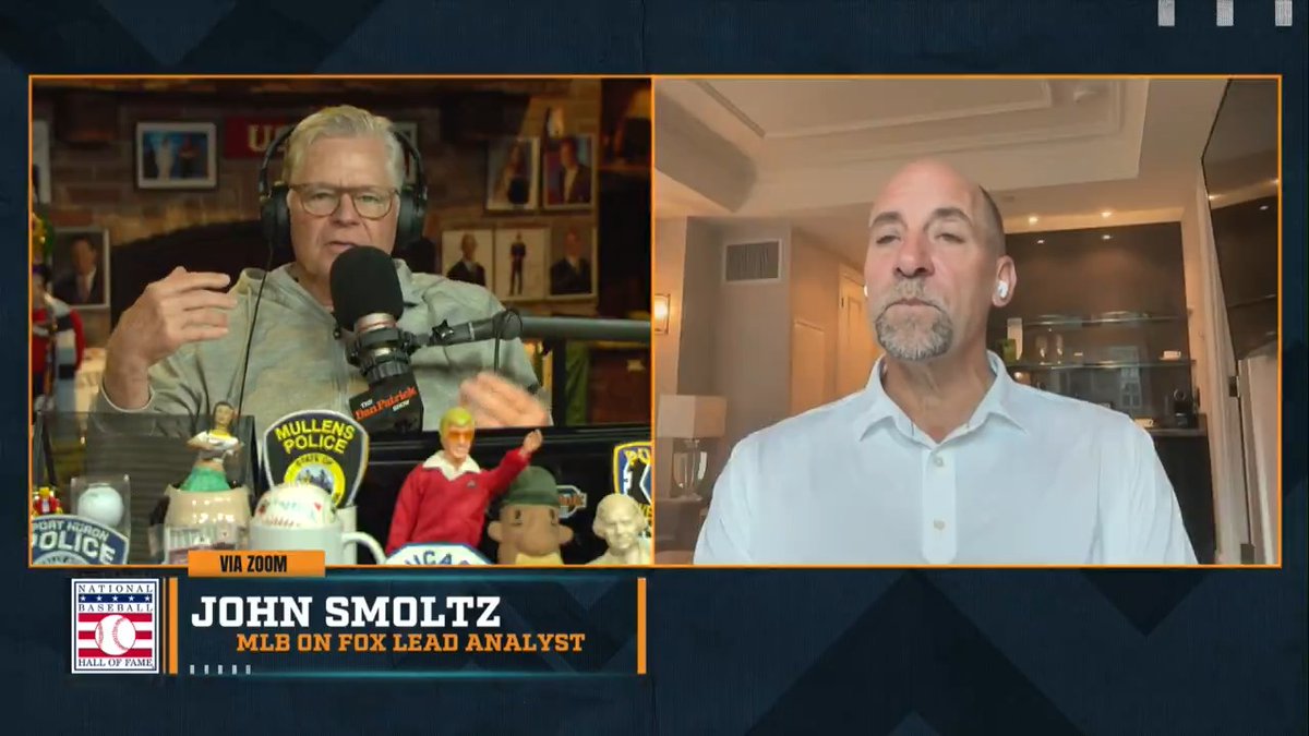 "I think teams are going to have to trust their starters and know that they are having a moment. I'll give you 162 analytical reasoning and philosophy...it doesn't apply in a best-of-5 and a best-of-7." – John Smoltz on starting pitchers getting quick hooks in the postseason.