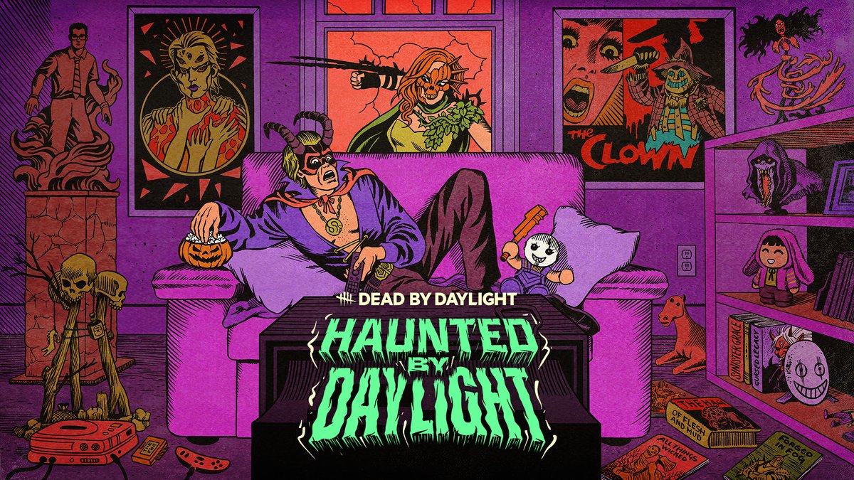 This October, get ready for thrills, scares, and total chaos! Haunted by Daylight returns Tomorrow for a haunting you’ll never forget 👻 Dead by Daylight's in-game event will be live from October 14 until November 4!