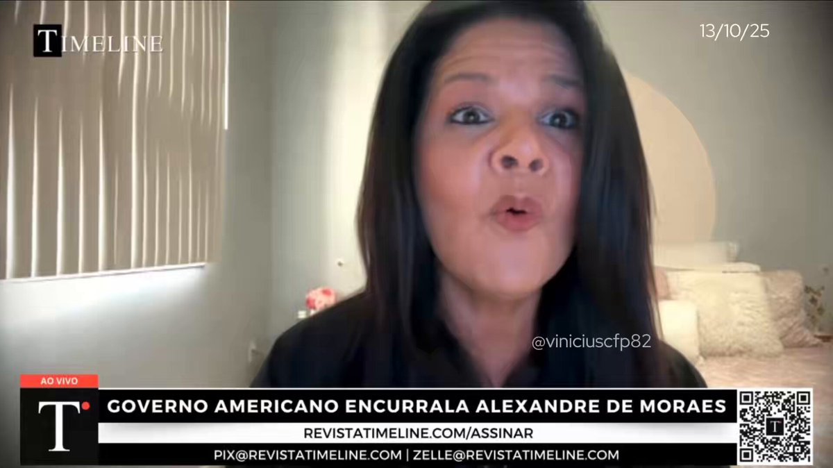 ASSUSTADOR! Flávia Magalhães afirma que está sendo perseguida por Moraes por publicar uma informação que ela obteve de três generais brasileiros: a de que Moraes teria supostamente se encontrado com o Marcola em um presídio.