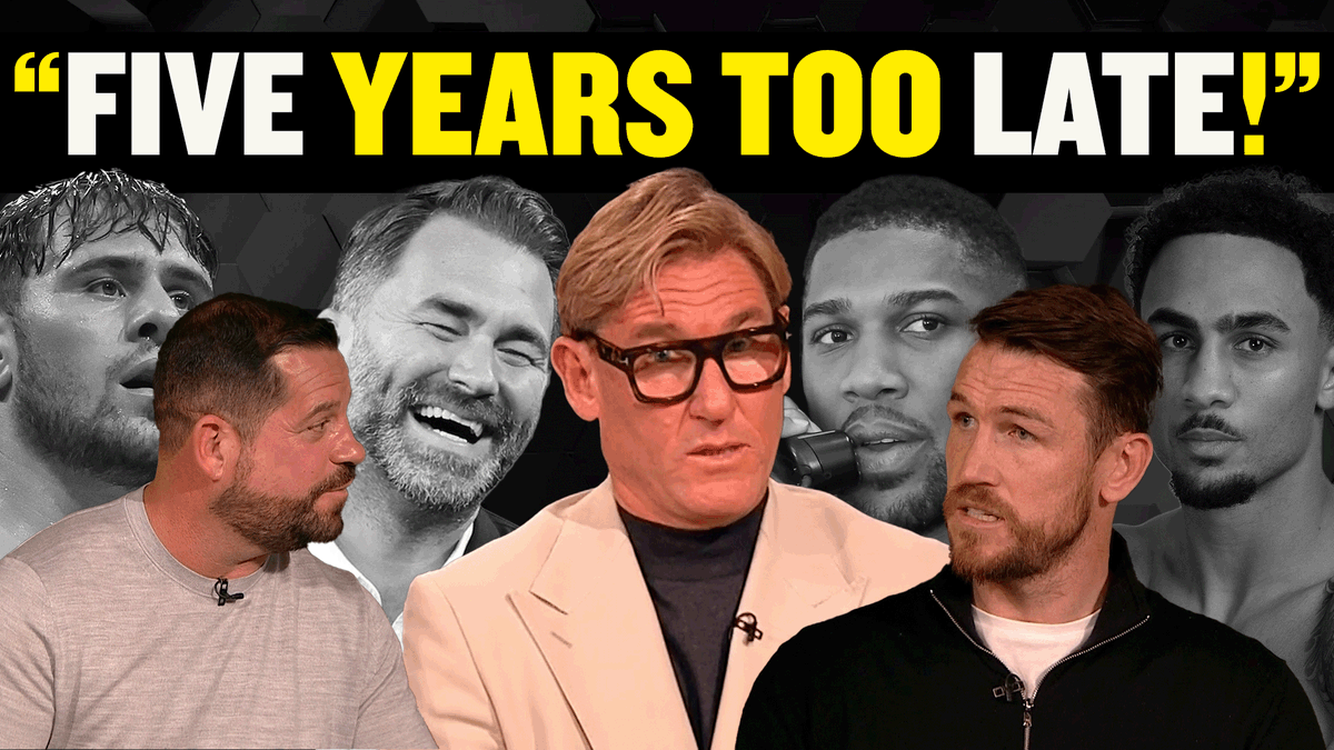 😳 "Don't want to see him get hurt!" 👑 "Anthony Joshua is levels above!" Huge ramifications for AJ are discussed in latest episode of talkBOXING with Simon Jordan, Spencer Oliver, Callum Smith &amp; Paul Smith 🔥 Watch in full here: