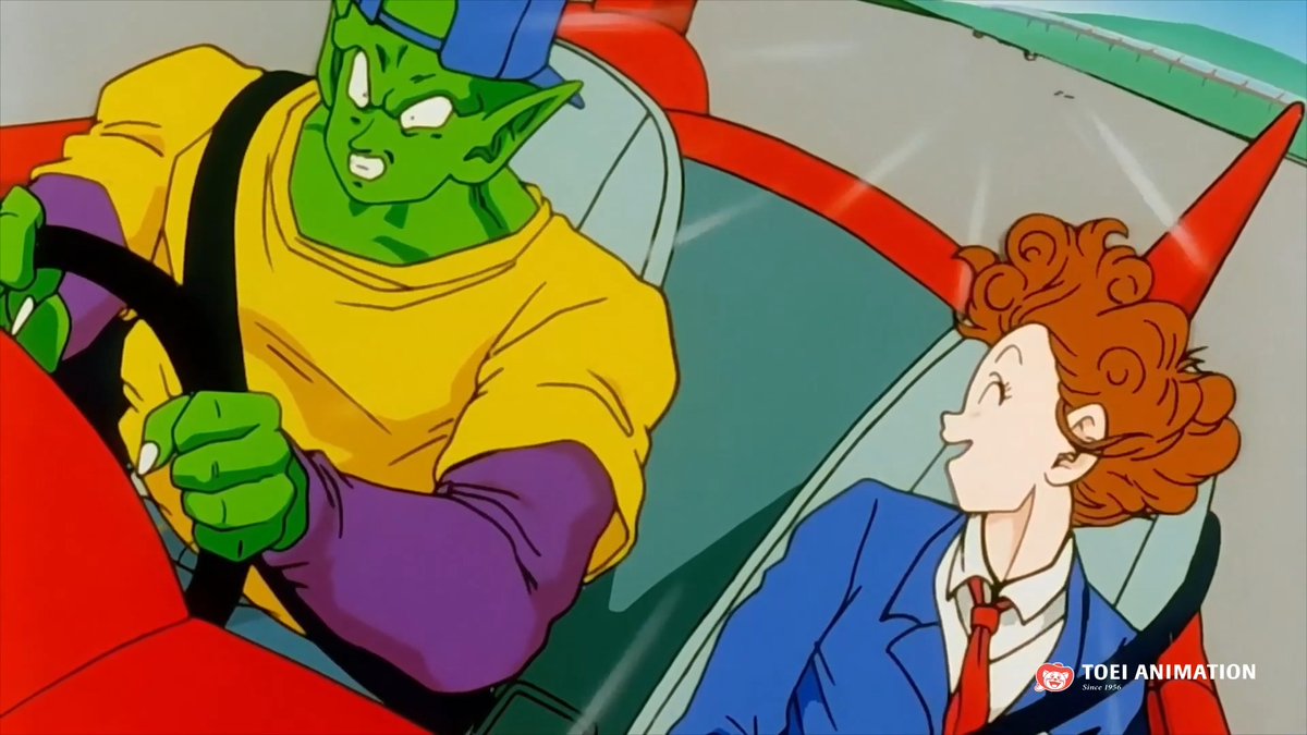 Las lecciones de manejo de Goku y Piccolo no salieron muy bien… 🚗😥 Cuéntanos, ¿obtuvieron su licencia o no? 🤔 #DragonBallZ