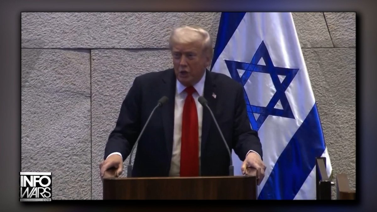 BREAKING: Trump Addresses Israel's Knesset After Signing Historic Peace Deal "This Is The End Of An Age Of Terror & Death... The Sun Rises On A Holy Land That Is Finally At Peace, A Region That Will Live- God Willing- In Peace For All Eternity!"