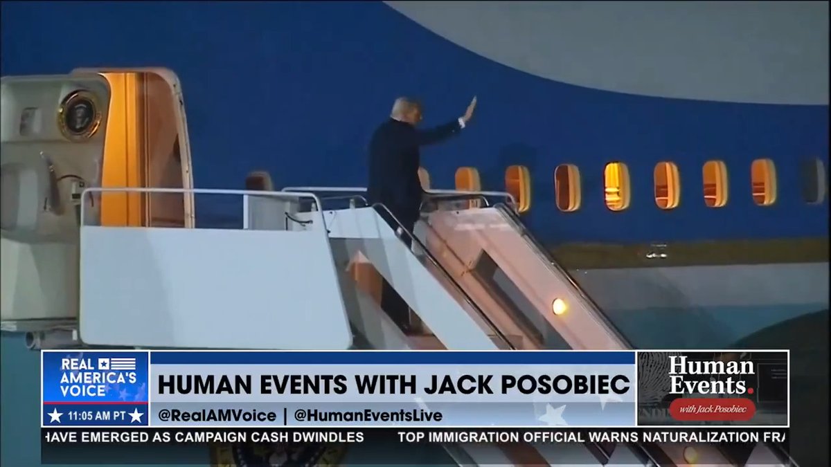 POTUS BROUGHT PEACE NOW RETURNING HOME FOR SPECIAL CEREMONY "Meeting with the Arab world, but now flying all the way back- just so that Charlie Kirk can get his Medal of Freedom on his birthday." Jack Posobiec