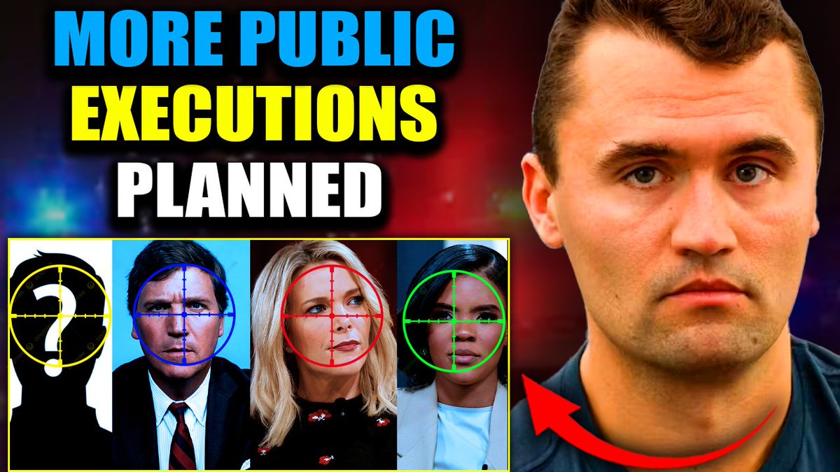 Leaked CIA Files Reveal Four More Influencers Facing 'Public Execution' After Charlie Kirk in 2025 Highly classified Deep State government documents - buried for over two decades - have surfaced. They reveal a plan so dark, so psychotic, it defies belief: the live, televised execution of prominent Americans. Not criminals. Not traitors. Patriots. Charlie Kirk wasn't the goal. He was the warning.
