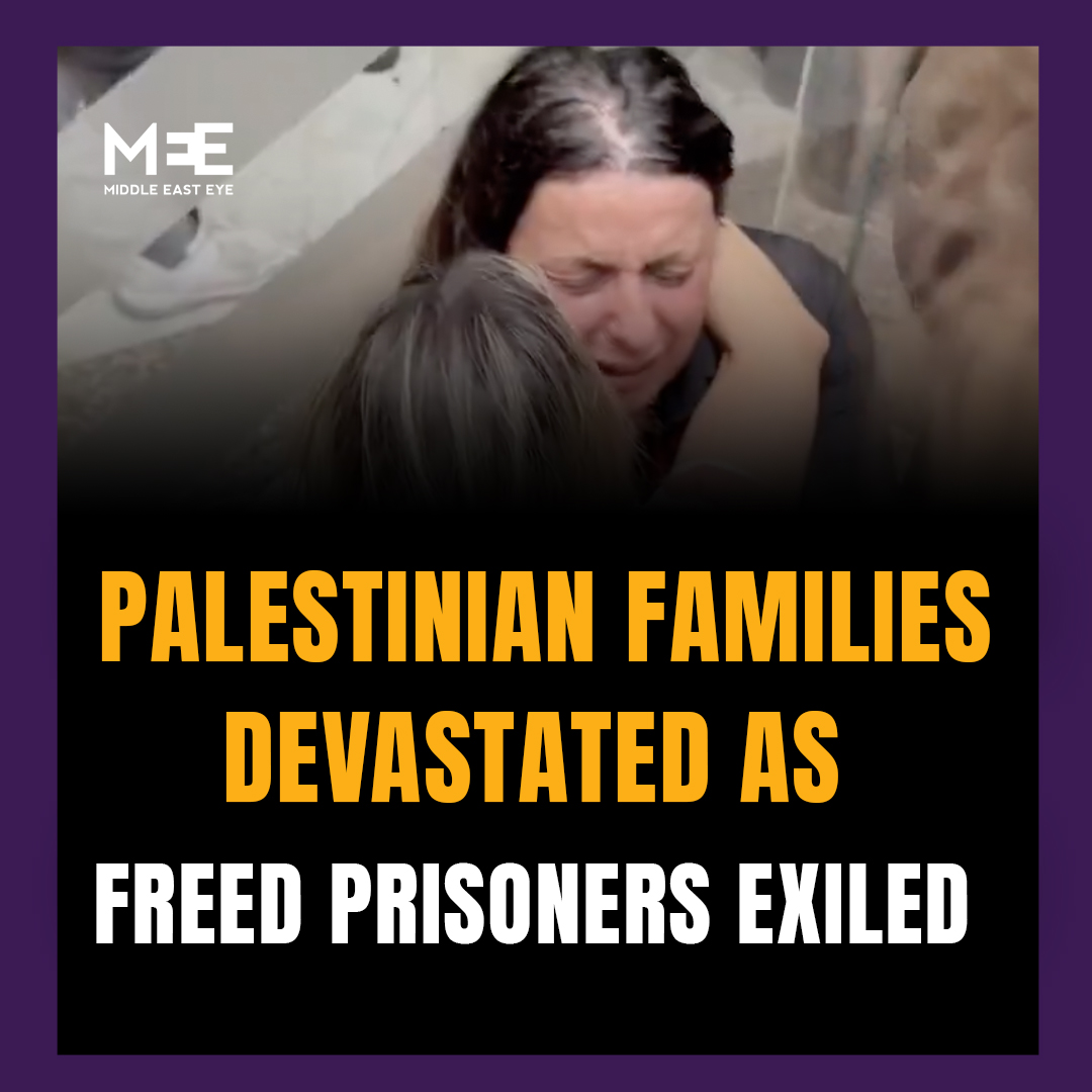 The family of Palestinian prisoner Murad Abu Rub was left devastated after learning that he had been exiled rather than allowed to return to Ramallah. Abu Rub, released by Israel under a ceasefire agreement was deported to Egypt and barred from re-entering Palestinian territories