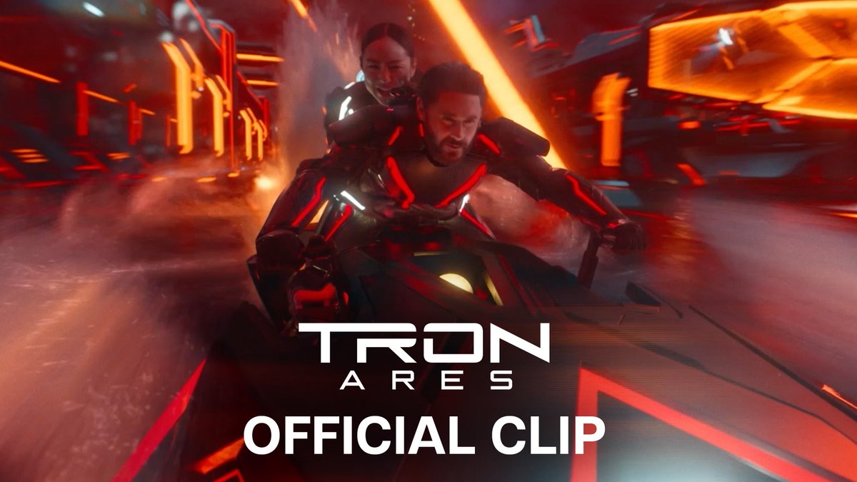 On their way to our world. Check out this official clip from Tron: Ares now playing in theaters and IMAX. Get tickets: