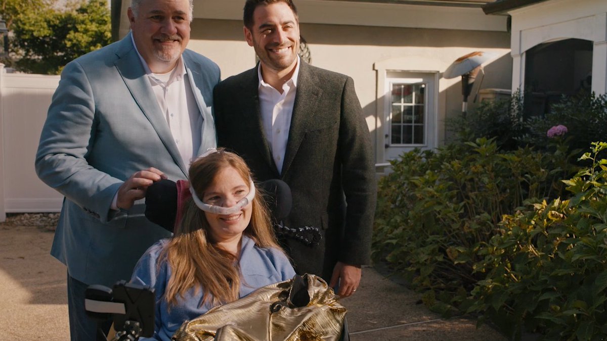We love you, Brooke. You're a Trailblazer in every way. 💙 Support ALStogether, the Slack community Brooke built where people with ALS and their loved ones find support: #DF25
