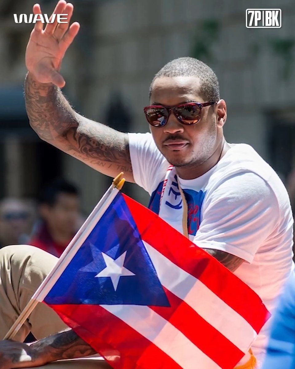 Melo got real about his pops &amp; Puerto Rican hertiage during his Hall of Fame speech 💯