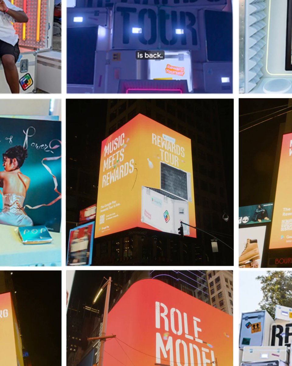 Back to back amazing weekends at the Google Play Rewards Tour. 🤩 Google Play Points members met ROLE MODEL and MARINA, earned Candy Crush Saga bundles, redeemed rewards on the ground and all across the country in digital road cases. Catch more rewards on Google Play. Until next time, Play Points members. #GoPlay
