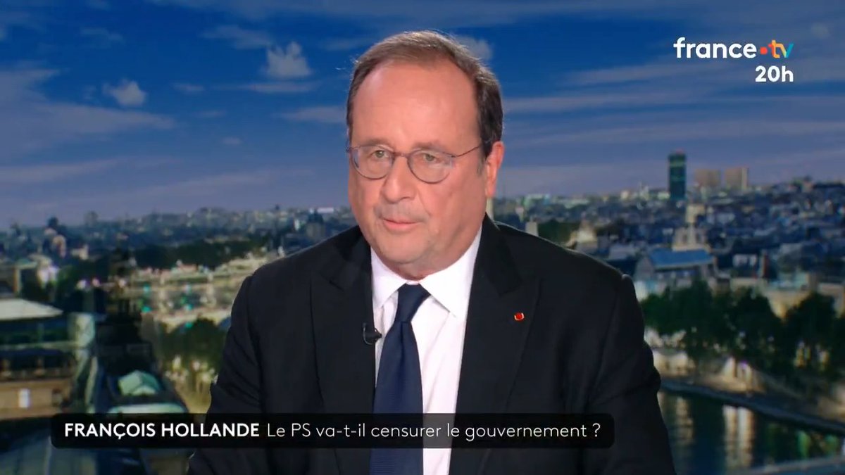 🇫🇷 FLASH | François Hollande ne veut pas d’une démission d’Emmanuel Macron : "Il n'est pas question de demander à un président de la République de partir au prétexte qu'il est impopulaire".
