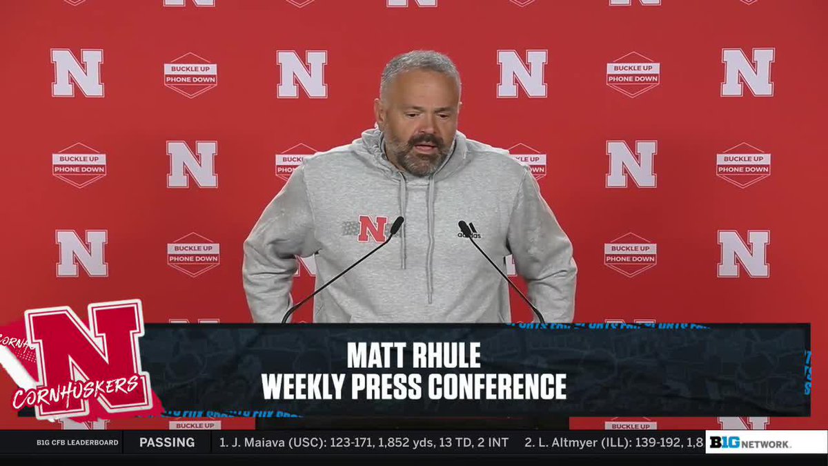 "I absolutely love it here." Matt Rhule grew up a Penn State fan and played for the Nittany Lions, so it's no surprise he was asked about the job opening at today's press conference.