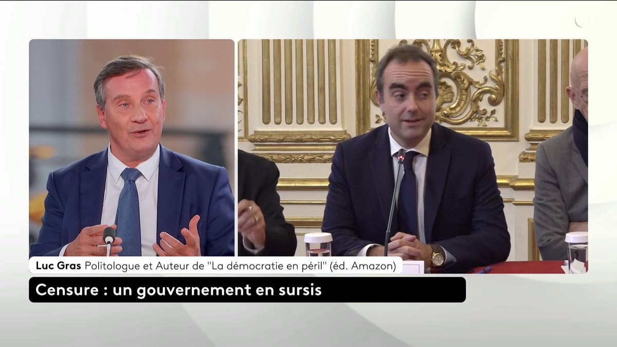 🗣️ "Tous les politiques (...) qui n'ont pas d'expérience de la relation à l'administration ont un point faible", assure le politologue Gras luc qui réagit à la composition du nouveau gouvernement de S.Lecornu sur le plateau de Loïc de La Mornais #ToutEstPolitique #Canal16