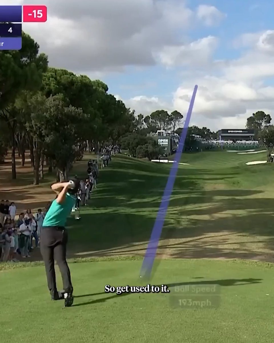 The best golf swing that you've never seen... ... Marco Penge. 🔥 (📹: DP World Tour)